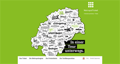Desktop Screenshot of metropolticket.de